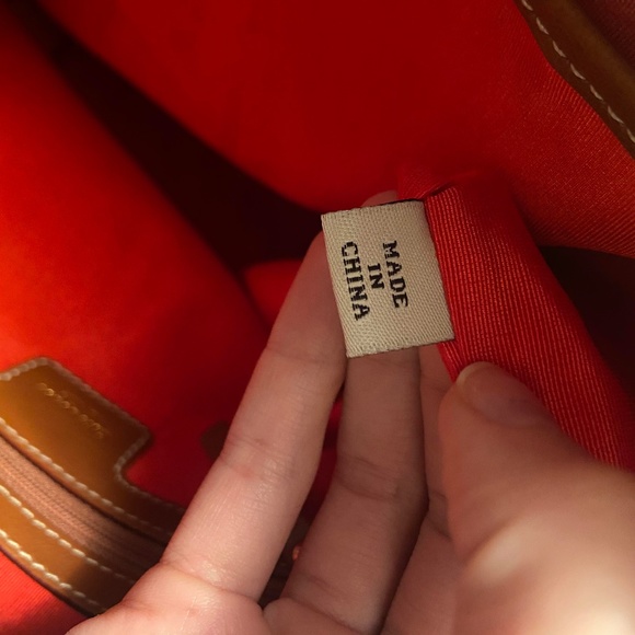 VTG Y2K KATE SPADE MONOGRAM STRIPED HOBO SHOULDER CANVAS OFFICE BAG - Picture 10 of 10